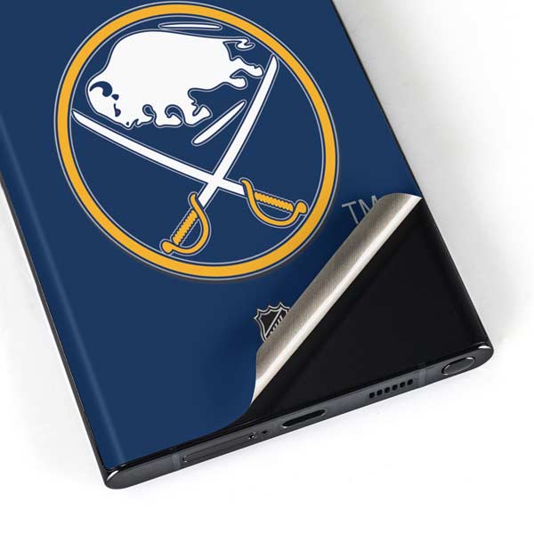 NHL Buffalo Sabres Solid Background Galaxy Skins