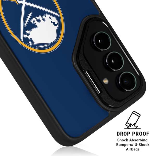 NHL Buffalo Sabres Solid Background Galaxy S26 Ultra Kickstand Case