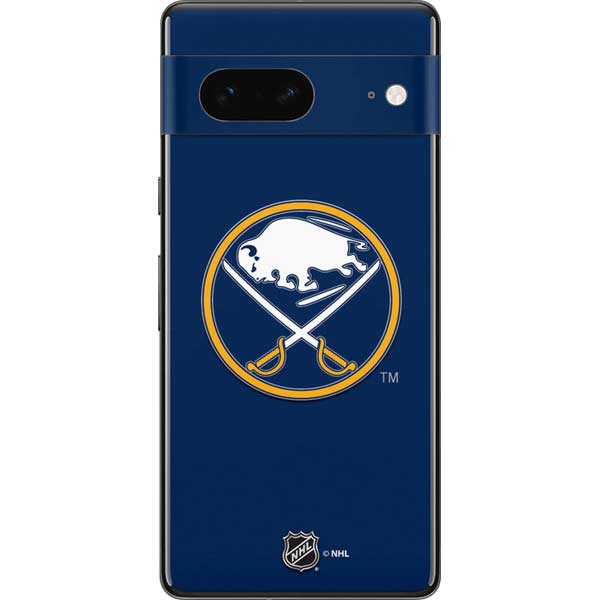 NHL Buffalo Sabres Solid Background Pixel Skins
