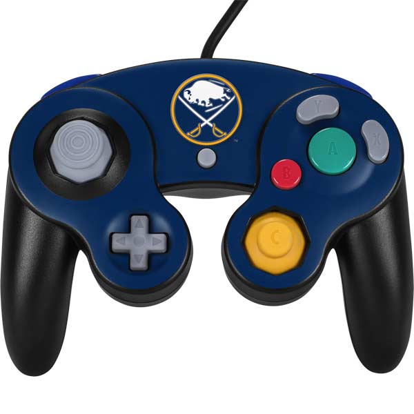 NHL Buffalo Sabres Solid Background Nintendo Skins
