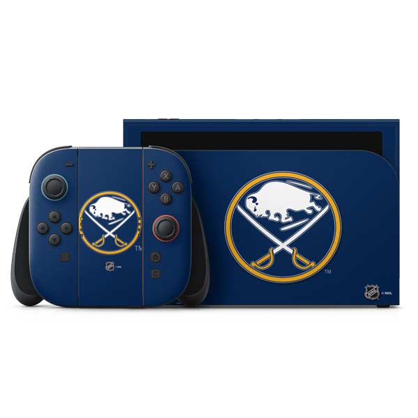 NHL Buffalo Sabres Solid Background Nintendo Skins