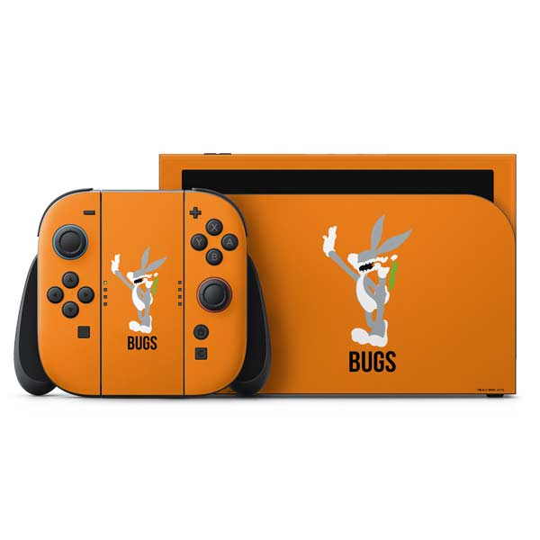 Looney Tunes Bugs Bunny Identity Nintendo Switch 2 (2025) with Joy-Con Skin