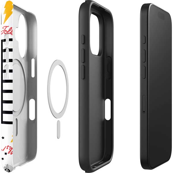 Looney Tunes Bugs Bunny Patches iPhone 16 Plus Magsafe Impact Case