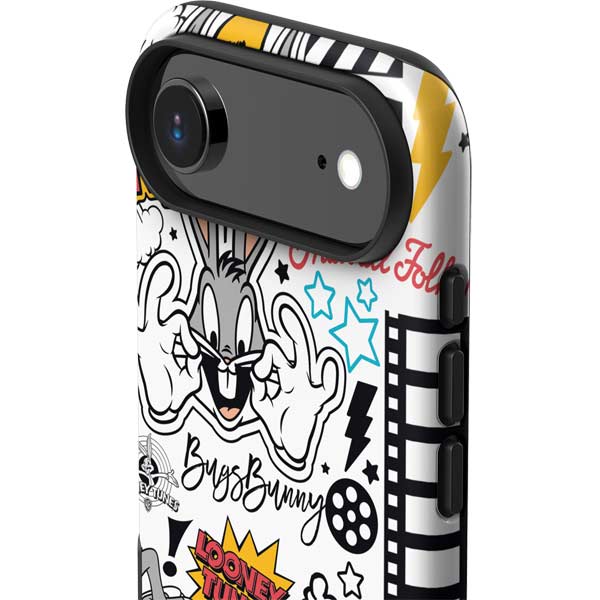 Looney Tunes Bugs Bunny Patches iPhone 17 Air Impact Case