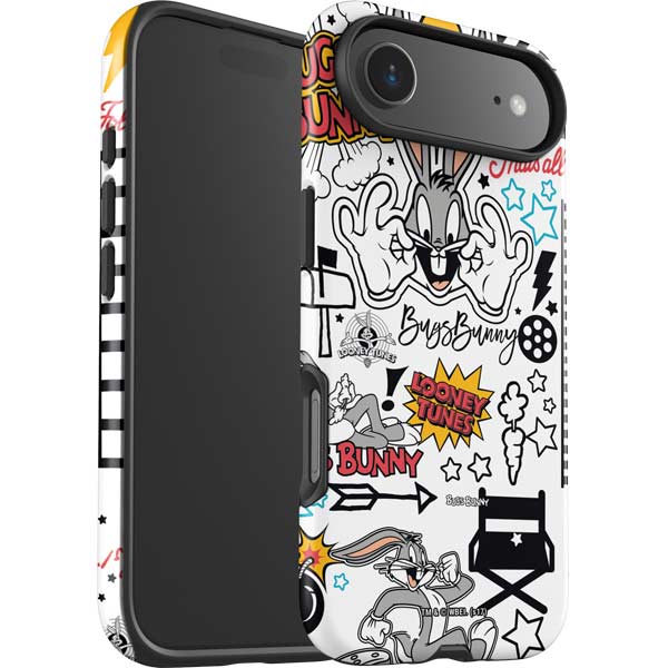 Looney Tunes Bugs Bunny Patches iPhone 17 Air Impact Case