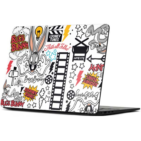 Looney Tunes Bugs Bunny Patches Surface Laptop 7 13.8in Skin