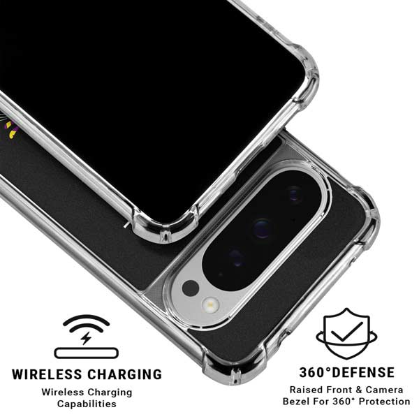 Looney Tunes Bugs Bunny Sliced Juxtapose Google Pixel 10 Pro Clear Case
