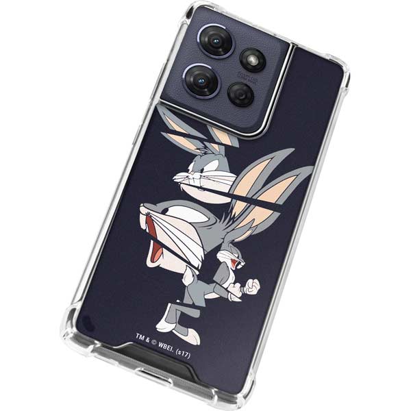 Looney Tunes Bugs Bunny Sliced Moto G 5G (2025) Clear Case