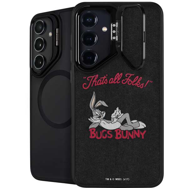 Looney Tunes Bugs Bunny Thats All Folks Galaxy S26 Plus Kickstand Case