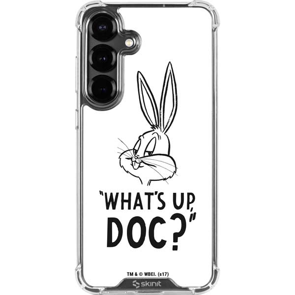 Looney Tunes Bugs Bunny Whats Up Doc Galaxy S26 Clear Case