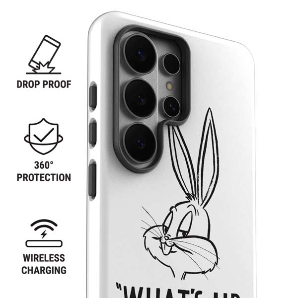 Looney Tunes Bugs Bunny Whats Up Doc Galaxy S26 Ultra Impact Case