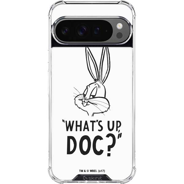 Looney Tunes Bugs Bunny Whats Up Doc Google Pixel 10 Pro XL Clear Case