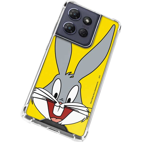 Looney Tunes Bugs Bunny Zoomed In Moto G Stylus 5G (2025) Clear Case