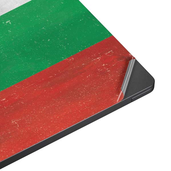 Bulgarian Flag Distressed Surface Laptop 7 13.8in Skin