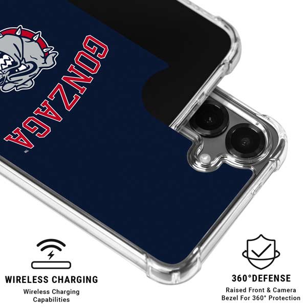 Gonzaga University Bulldogs Galaxy S26 Clear Case