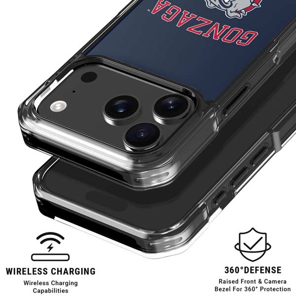 Gonzaga University Bulldogs iPhone 17 Pro Clear Case