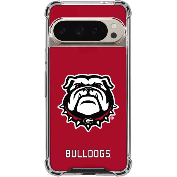University of Georgia Bulldogs Logo Google Pixel 9 Pro XL Clear Case