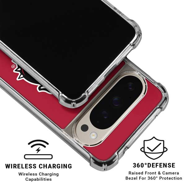 University of Georgia Bulldogs Logo Google Pixel 9 Pro XL Clear Case