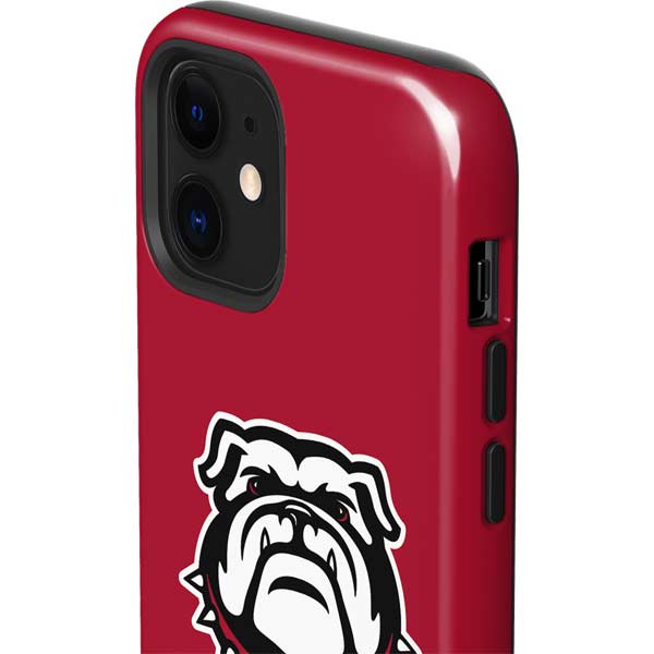 University of Georgia Bulldogs Logo iPhone 12 Mini Impact Case