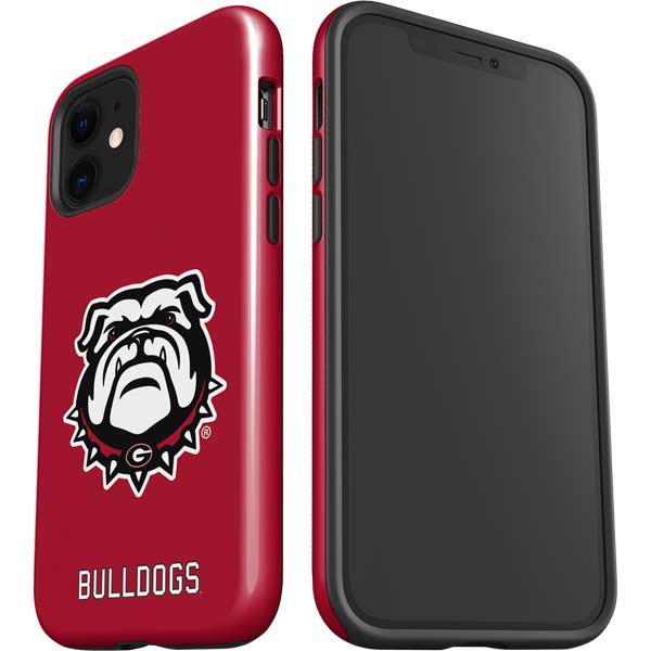 University of Georgia Bulldogs Logo iPhone 12 Mini Impact Case