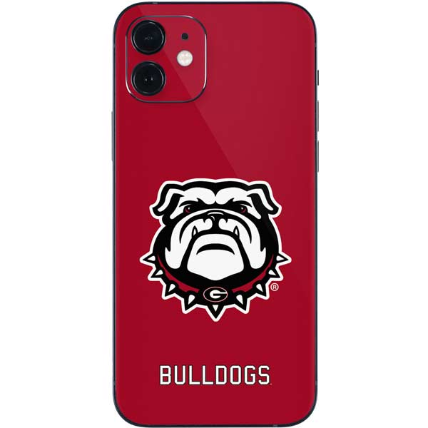 University of Georgia Bulldogs Logo iPhone 12 Skin