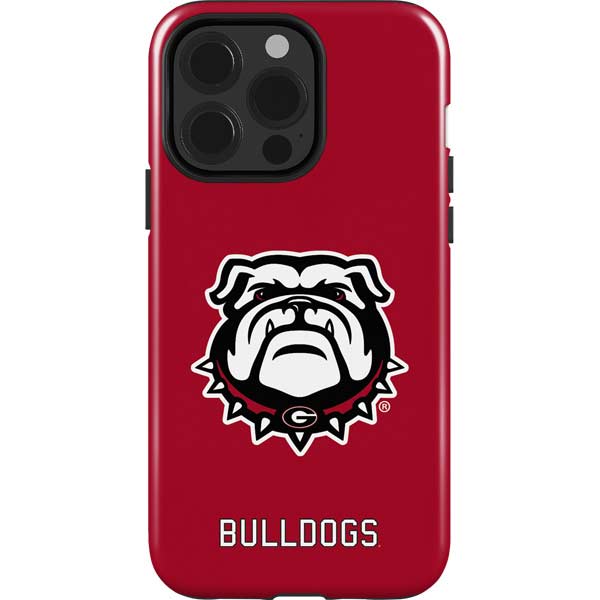 University of Georgia Bulldogs Logo iPhone 14 Pro Impact Case