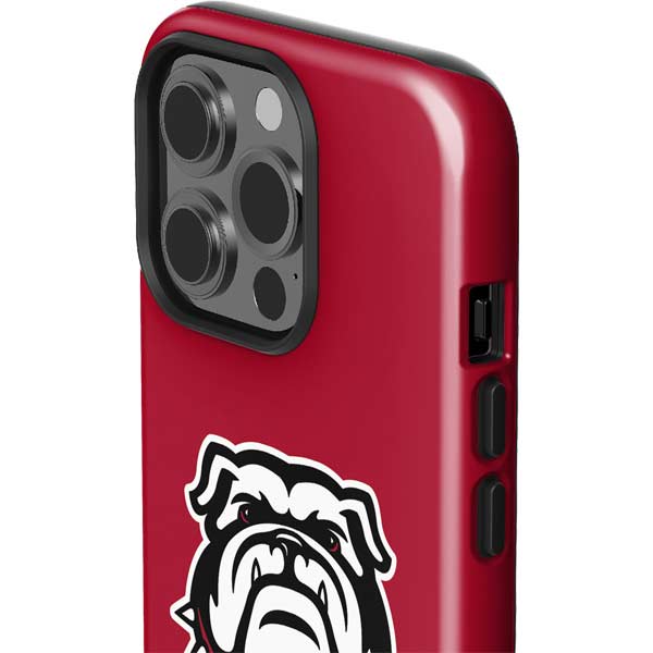 University of Georgia Bulldogs Logo iPhone 14 Pro Impact Case