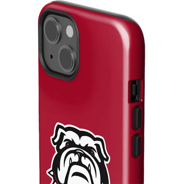University of Georgia Bulldogs Logo iPhone 15 Impact Case