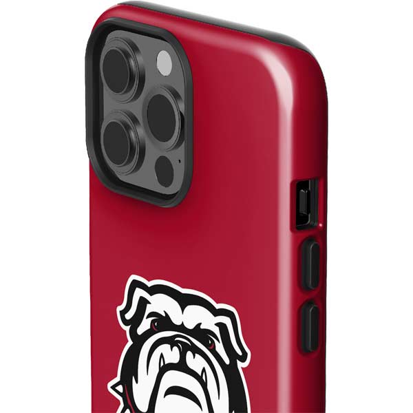 University of Georgia Bulldogs Logo iPhone 15 Pro Max Impact Case