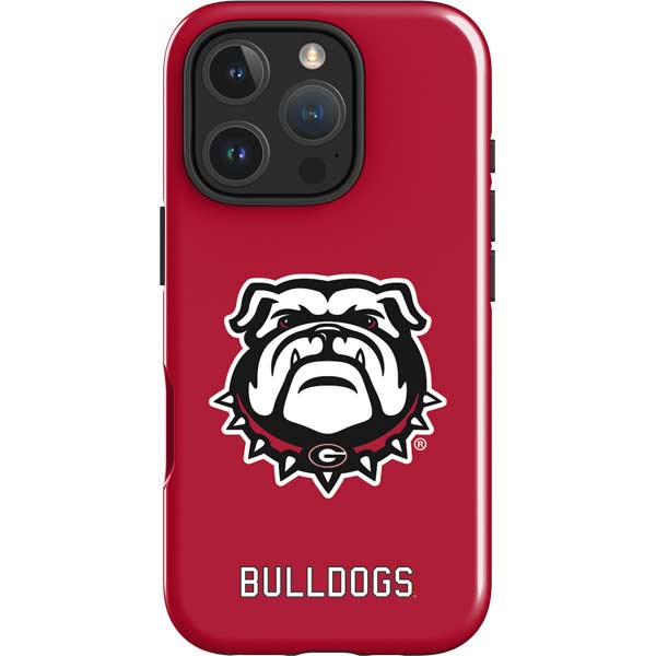 University of Georgia Bulldogs Logo iPhone 16 Pro Impact Case
