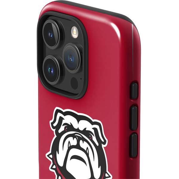 University of Georgia Bulldogs Logo iPhone 16 Pro Impact Case