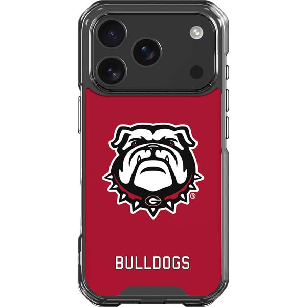 University of Georgia Bulldogs Logo iPhone 17 Pro Clear Case