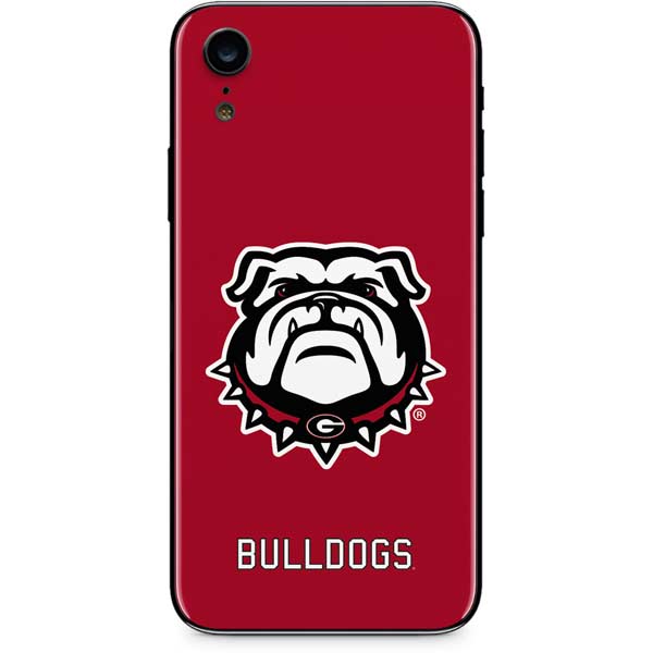 University of Georgia Bulldogs Logo iPhone XR Skin