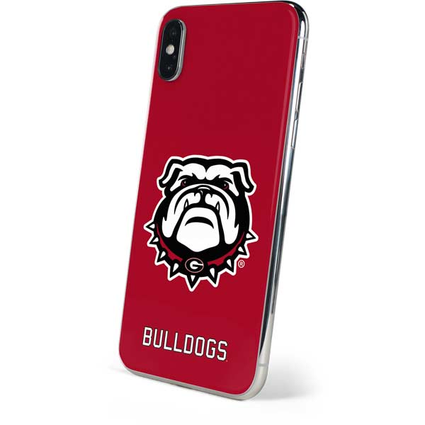University of Georgia Bulldogs Logo iPhone XS Skin