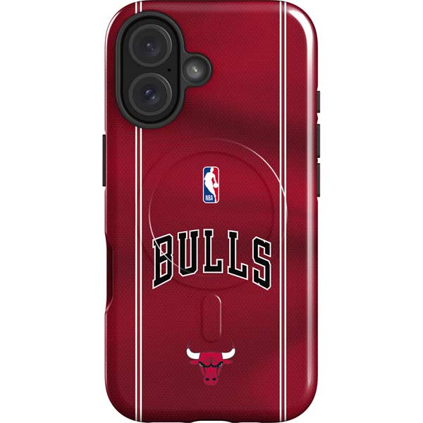 NBA Chicago Bulls Jersey iPhone 16 Plus Magsafe Impact Case
