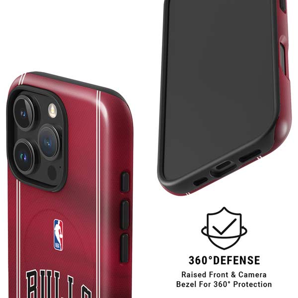 NBA Chicago Bulls Jersey iPhone 16 Pro Magsafe Impact Case