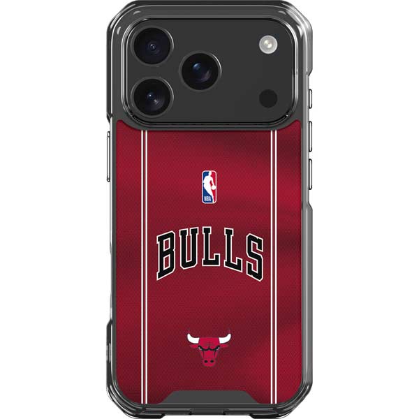 NBA Chicago Bulls Jersey iPhone 17 Pro Clear Case