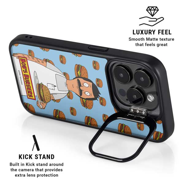Bobs Burgers Burger of the Day iPhone 14 Pro Kickstand Case