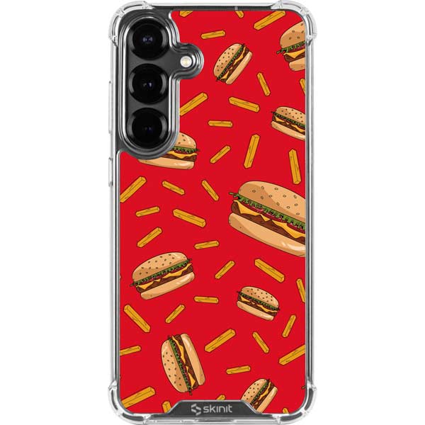 Burgers and Fries Galaxy S26 Clear Case