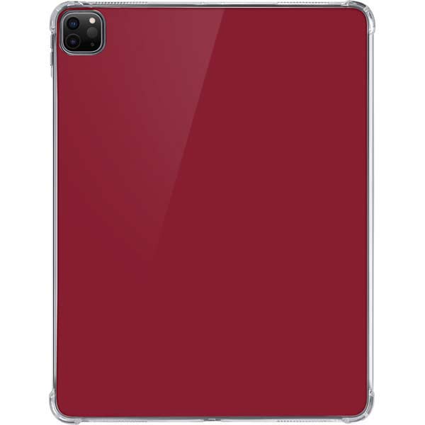 Burgundy iPad Pro 11in (2024) Clear Case