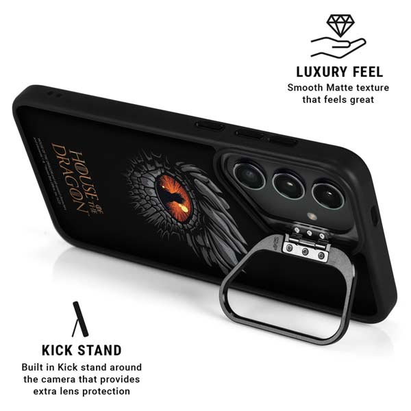 HBO House of the Dragon Burning Dragon Galaxy S26 Ultra Kickstand Case