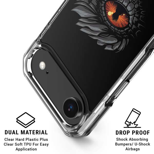 HBO House of the Dragon Burning Dragon iPhone 17 Air Clear Case