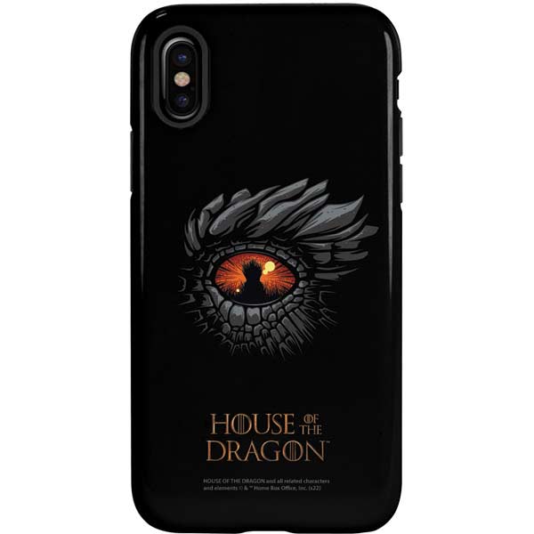 HBO House of the Dragon Burning Dragon iPhone Cases