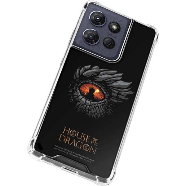 HBO House of the Dragon Burning Dragon Moto G 5G (2025) Clear Case
