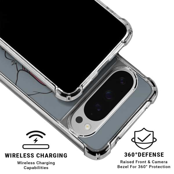 Disney Lady & The Tramp Butch Portrait Google Pixel 10 Pro XL Clear Case