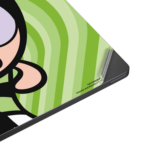 Cartoon Network Powerpuff Girls Buttercup Green Hearts Surface Laptop 7 15in Skin