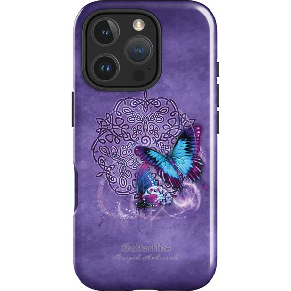 Butterfly Celtic Knot by Brigid Ashwood iPhone 16 Pro Max Magsafe Impact Case