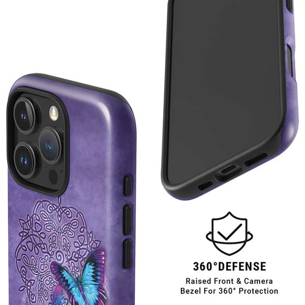 Butterfly Celtic Knot by Brigid Ashwood iPhone 16 Pro Max Magsafe Impact Case
