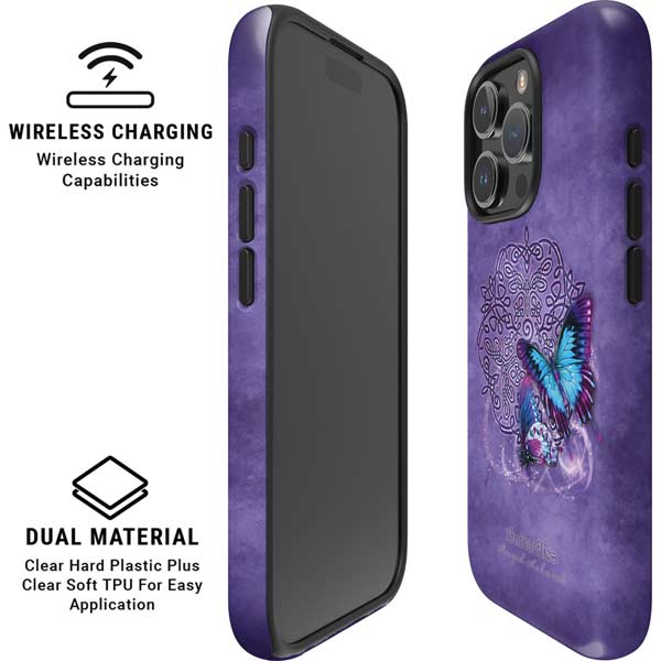 Butterfly Celtic Knot by Brigid Ashwood iPhone 16 Pro Max Magsafe Impact Case