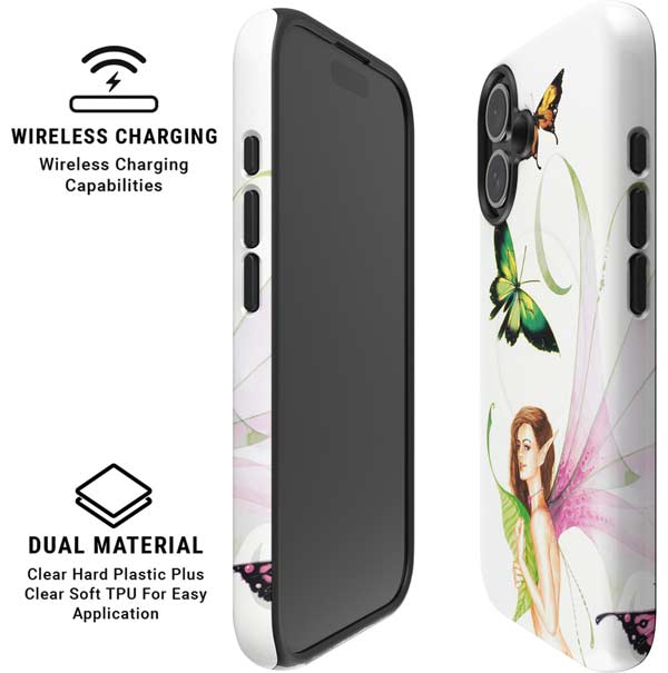 Butterfly Fairy by LA Williams iPhone 16 Magsafe Impact Case